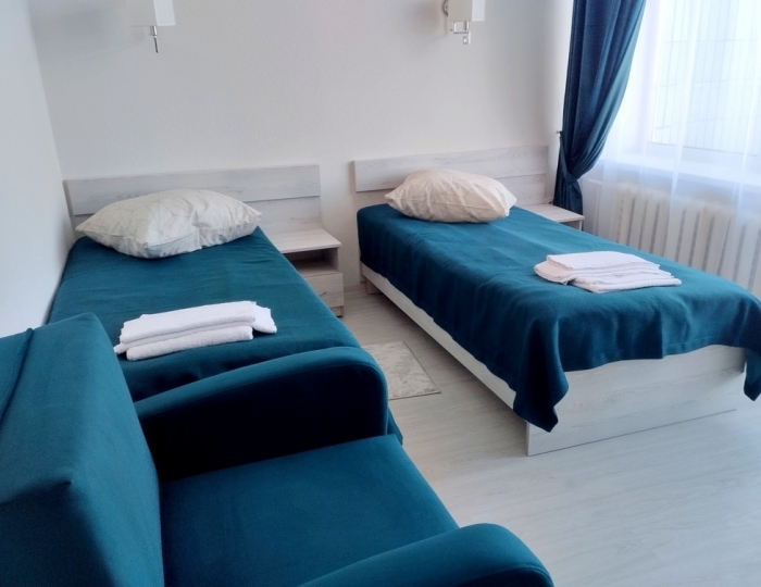 2-местное 1-комн. твин (5 этаж), корп. 2 - Санаторий «Лепельский военный» Беларусь